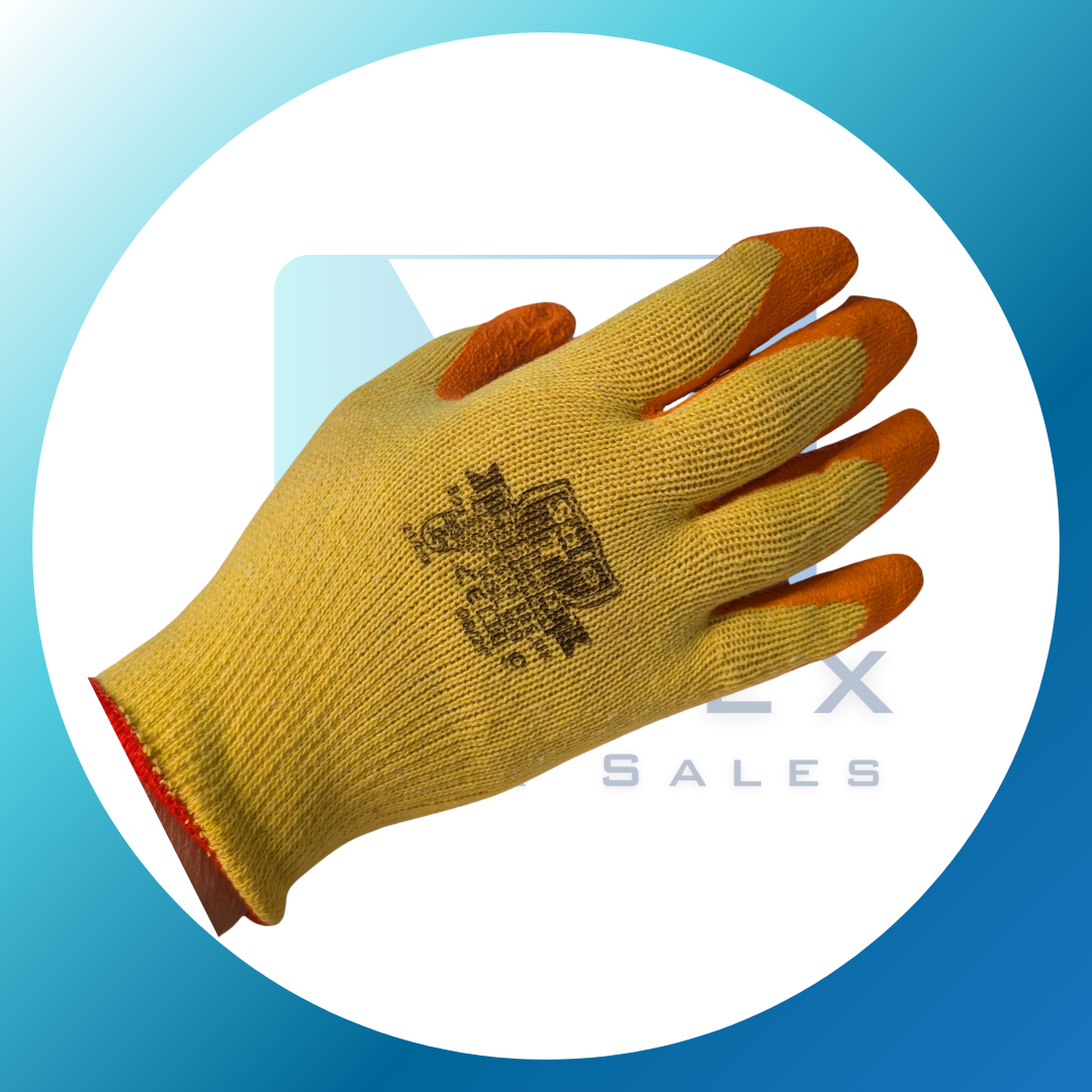 Orange Safety Gloves (10 pack)