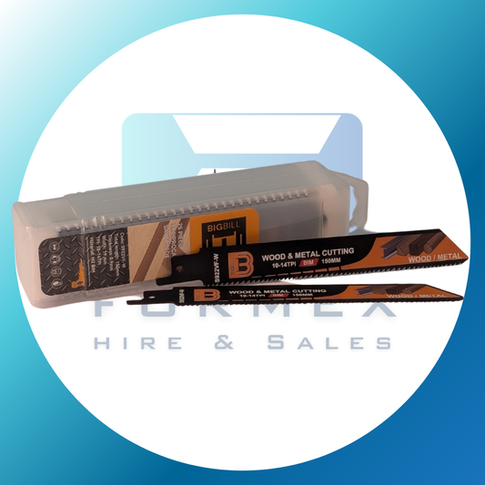 Big Bill reciprocating Blades 150mm Wood and Metal (box 25)